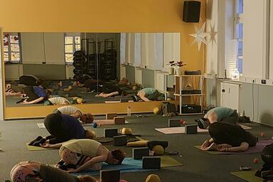 Únorová harmonie pilates a jóga