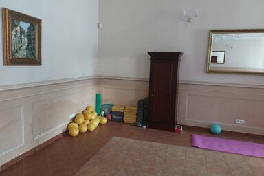 Wellnes se cvičením na zámku