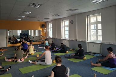 Únorová harmonie pilates a jóga