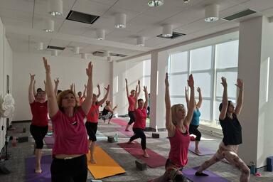 Jóga a pilates na Špičáku